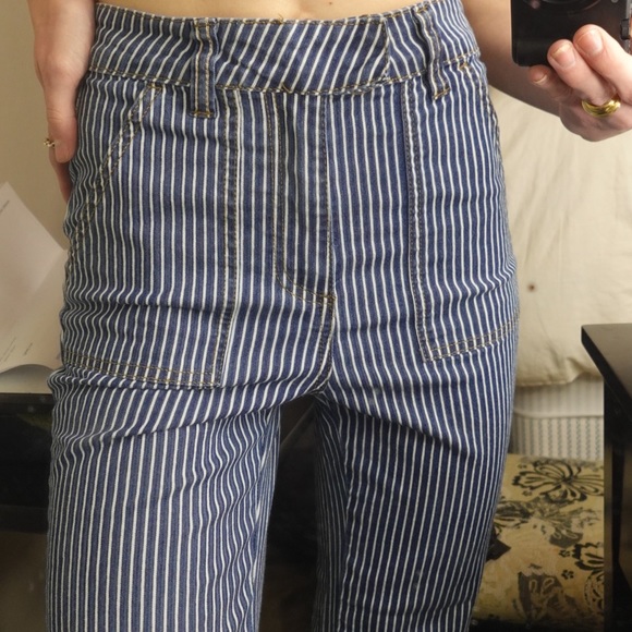 Striped Bell-Bottom Jeans | Forever 21 - Picture 11 of 15